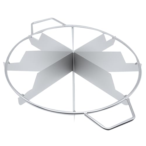 1Pcs Pie Cutter Press Stainless Steel Cake Cutter 8-Cut Cake Slicer for Even Slices with Side Handle