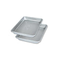 USA Pan Bakeware Mini Sheet Baking Pan Warp Resistant with Nonstick Quick Release Coating, Aluminzed Steel, Set of 2 - size: Set of 2, style: Mini Sheet Pan
