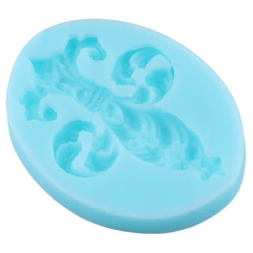 Baroque Fondant Molds European Relief Scroll Silicone Molds - color: Style J