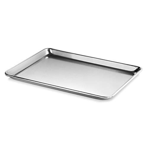 New Star Foodservice Commercial-Grade 18-Gauge Aluminum Sheet Pan/Bun Pan, Half Size, 13 x 18 x 1 Inch - size: (Half Size) (Pack of 1)
