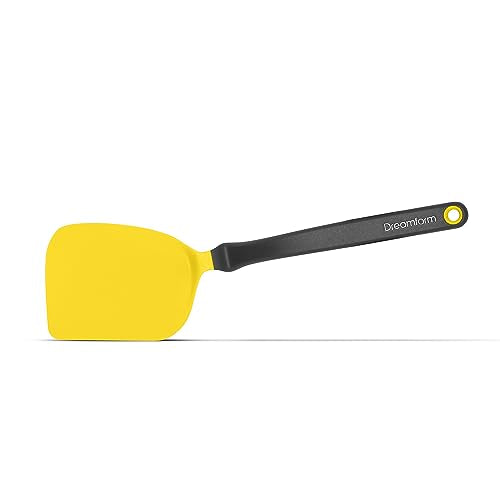 Dreamfarm Mini Chopula Spatula with Strong Chopping Edge - Yellow - color: Yellow