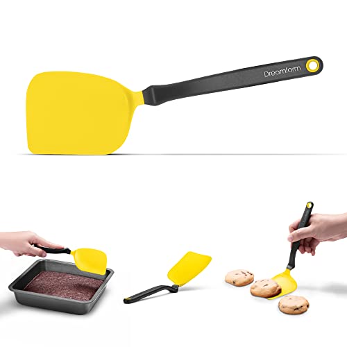Dreamfarm Mini Chopula Spatula with Strong Chopping Edge - Yellow - color: Yellow