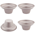 CHEFMADE Muffin Cake Pan, Nonstick 4-Inch 4Pcs Cupcake Pan Set - size: 4 Inch Muffin 4Pcs