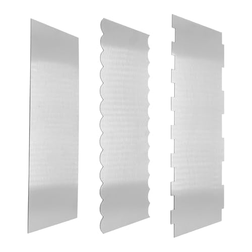 9 Inch Cake Scraper Smoother, Cake Decorating Tools for Buttercream