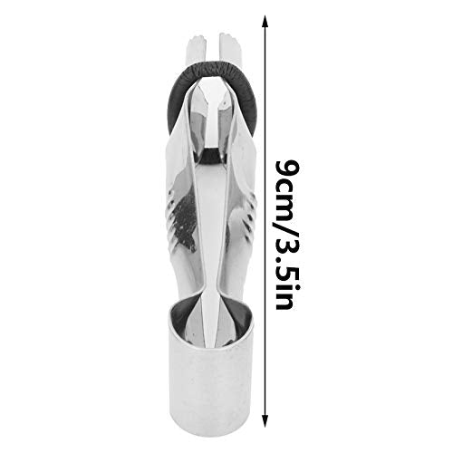 3PCS Pastry Tweezers Tongs, Stainless Steel Cake Crimper Pie Crust Sealing Tool Cookie Decorating Clamp Mould DIY Baking Supplies for Cake Making & Craft Clay Sculpting
