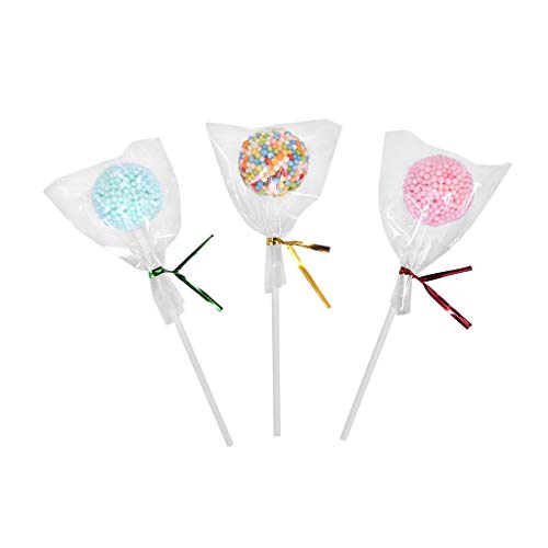 400 Clear Treat Cello Bags and Ties 3x4 in - size: 3'' x 4''