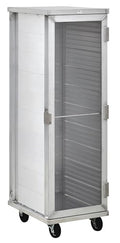 CenPro Commercial Enclosed 40-Tier Aluminum End Load NSF Bun/Sheet Pan Rack with Clear Acrylic Door | Bakeries, Caterers, Kitchens, Restaurants | (#28W-613) - size: 40-Pan Enclosed Glass