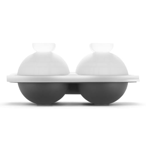Nax Caki 3D Death Star Ice Cube Molds, Large Silicone Fun Shapes Bourbon Gifts for Men Fandom, Whiskey Ice Cube Mold for Cocktails,Brandy, Whiskey Gifts for Men Nerds & Geeks - style: Death Star Ice Mold