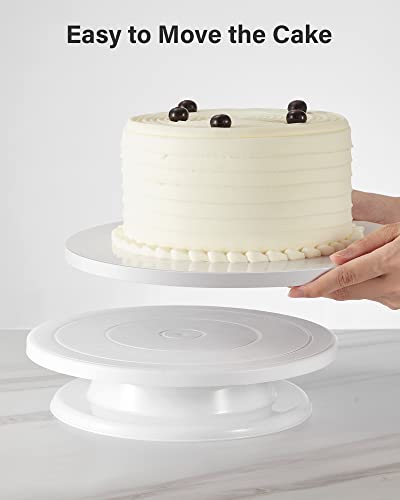 Kootek 12 Pack Cake Boards 10&12&14 Inch Round Cake Drums Base para Pastel - size: 10, 12, and 14 inch