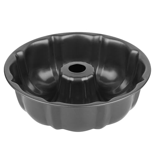 Novery 9.5" Non-Stick Carbon Steel Fluted Tube Cake Pan