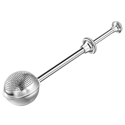 Flour Duster 304 Stainless Steel Half-Mesh Sifter Spoon
