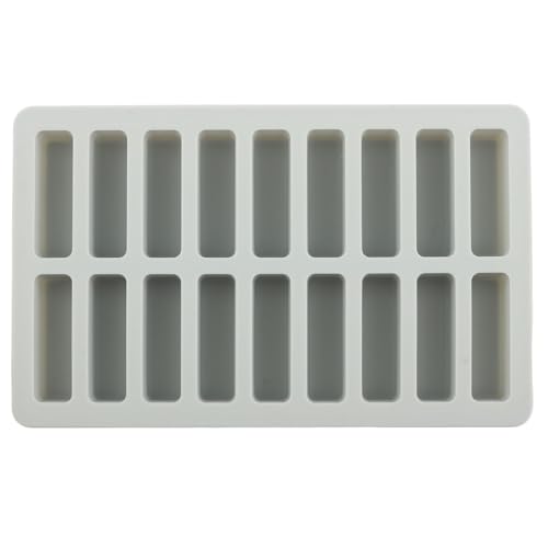 18 Cavity Long Strip Silicone Candy Molds