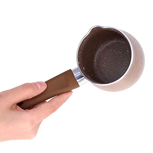 Milk Pan with Pour Spout Mini Saucepan Coffee Warmer Boiling Pot