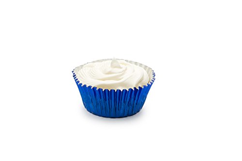 Fox Run Patriotic Muffin and Cupcake Liners, 45 Standard Size Foil Wrappers - color: Multicolor