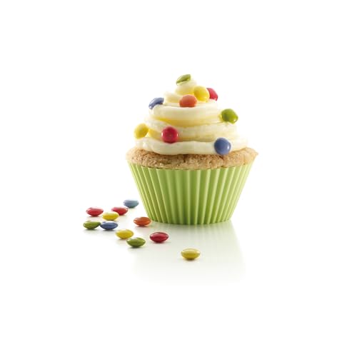 Lekue Big Muffin Cups, Multicolor, Set of 6 - size: Medium