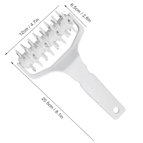 Pizza Dough Docker Roller, PP Spike Roller Prevents Blistering