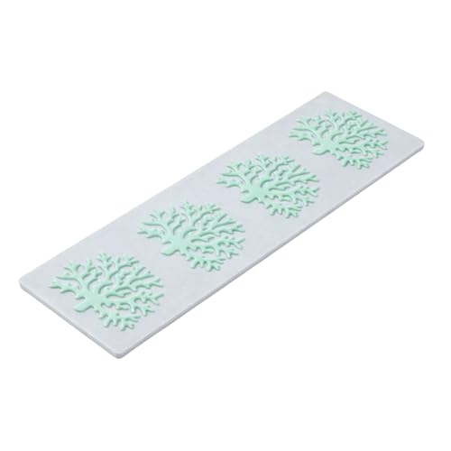 Restaurantware Pastry Tek Fondant Impression Mat 1 Reusable Fondant Embosser - Coral Pliable Silicone Cake Impression Mat Dishwashable For Cake Decoration - style: Coral