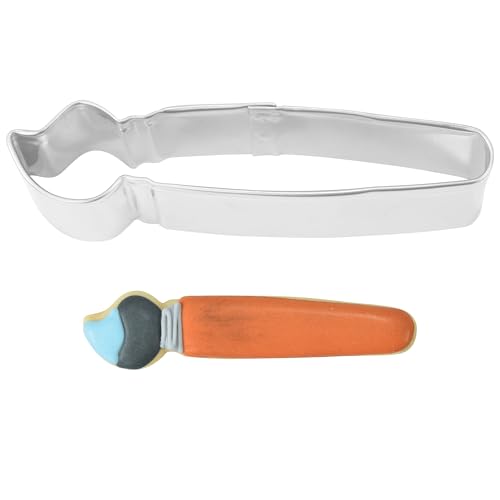 R&M Paint Brush Cookie Cutter. 3.5" Stainless Steel