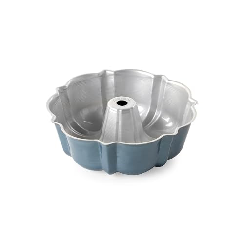 Nordic Ware Formed Bundt, 6 Cup, Twilight Blue (Pack of 4) - size: Bundt, 6-Cup (Pack of 4)