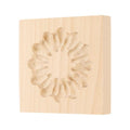 uxcell Cookie Stamp Wooden Cookie Cutter Baking Tools Sandwich Fireworks