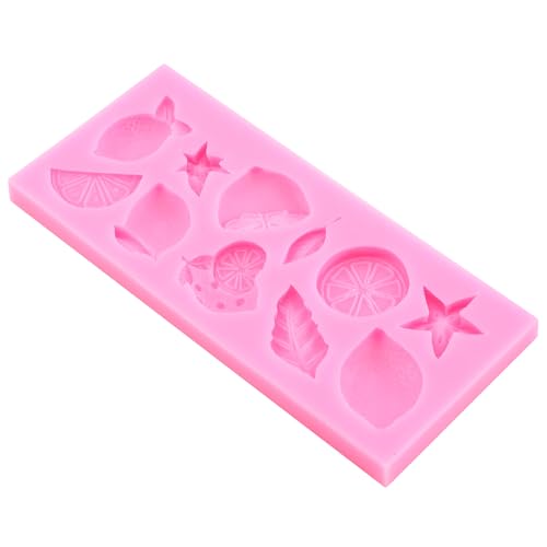 ZiXiang Fruit Silicone Mold Strawberry Lemon Fondant Molds Set Of 4 - color: Style C