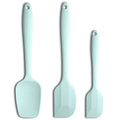 3-Piece Silicone Spatula Set, 600°F Heat Resistant, Macaron Navy - color: E-Macaron Navy