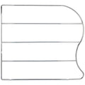 Hardware Resources TD18-PC Bakeware Organizer, Polished Chrome, 18 Inch Tall Wire Divider, Steel