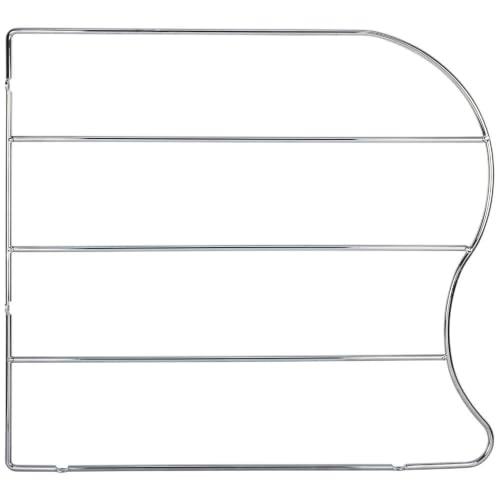 Hardware Resources TD18-PC Bakeware Organizer, Polished Chrome, 18 Inch Tall Wire Divider, Steel
