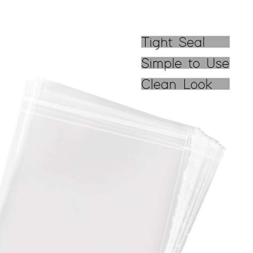 Purple Q Crafts Clear Self Sealing Cellophane Bags Cookie Bags For Packaging Gifts, Favors, Cookies, Photos and Products (3"x5") - color: 3"x5" 100 Pack