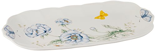 Lenox Butterfly Meadow Oblong Sandwich Tray - - style: Oblong Tray