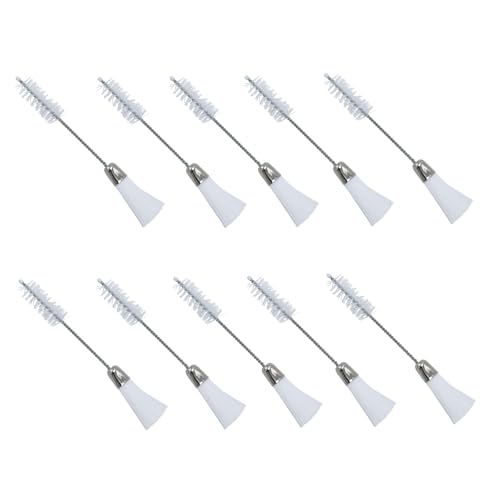 Cake Decorating Brushes, 10Pcs, Nylon Hard Bristle
