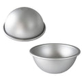 6 Inch Sphere Cake Pan, Hemisphere Anodized Aluminum Baking Mold - size: 6 Inch