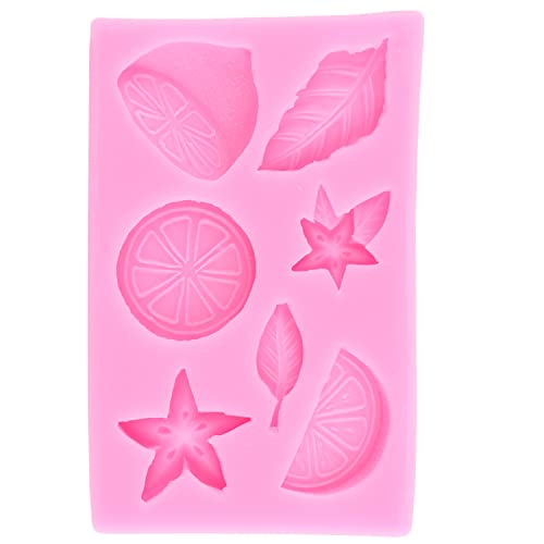 ZiXiang Lemon Fondant Molds Strawberry Silicone Mold Set Of 4 - color: Style B