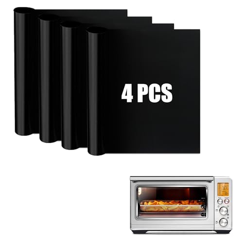 4 PCS Oven Liners for Bottom of Oven Compatible with Breville BOV900BSS