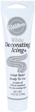 Wilton White Icing Tube - color: White