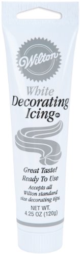 Wilton White Icing Tube - color: White