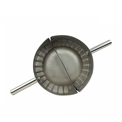 Stainless Steel Dumpling Maker, 5" Goya Empanada Press Mold XL