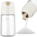 NiHome 10oz Sugar Dispenser, Auto-Tilt Glass Jar for Coffee Bar, Clear - size: 10 OZ