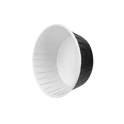 Restaurantware 5 oz Round Black Paper Large Baking Cup, 200 Pack - color: Black, size: Large