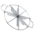 1Pcs Pie Cutter Press Stainless Steel Cake Cutter 8-Cut Cake Slicer for Even Slices with Side Handle