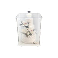 CAKESAFE Reuseable Itsy Tall Cake Transporter, Clear Plastic Cake Carrier (12" W x 16" H) - size: 12 x 16 in
