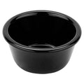 G.E.T. RM-388-BK 3 oz. Ramekin, Break Resistant, Melamine, Black (Pack of 12) - color: Black, size: 3 Ounce, style: Smooth
