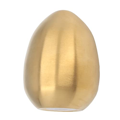 Egg Shaped Cinnamon & Cocoa Powder Shaker with Lid - Sugar, Salt & Shaker - color: Gold