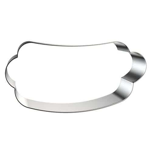 Hot Dog Cookie Cutter Set - 5 inch, 4 inch, 3 inch, 2 inch - 4 Piece Cookie Cutters Shapes Biscuit Fondant Clay Molds - Stainless Steel - color: Hot Dog