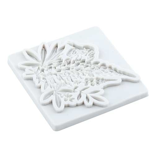 Flower And Bee Silicone Mold Bee Floral Fondant Molds - color: Style Q