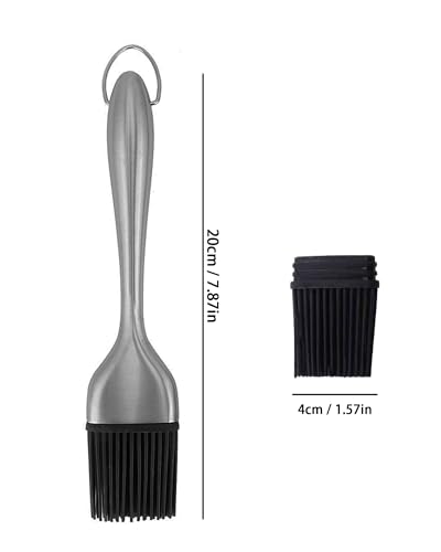 Stainless Steel Basting Pastry Basting Brush 7.87in Cooking Brush
