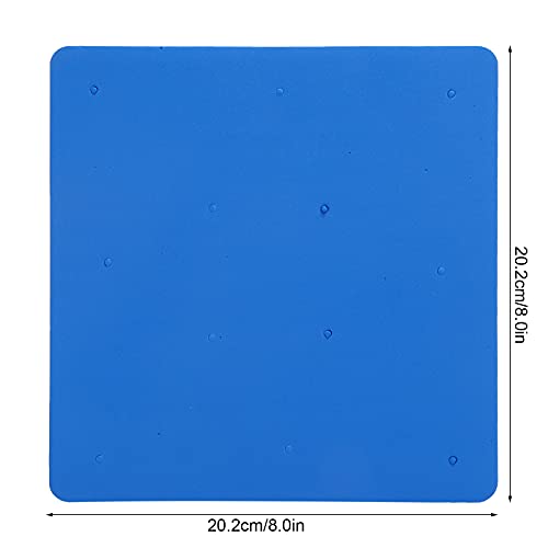 2Pcs Fondant Mat, Fondant Foam Pad, 12 Hole Flower Sponge Foam Sugar Chocolate Modelling Drying Pad Tray Tools for Baking Cake Decoration DIY Sugarcraft Clay Supplies