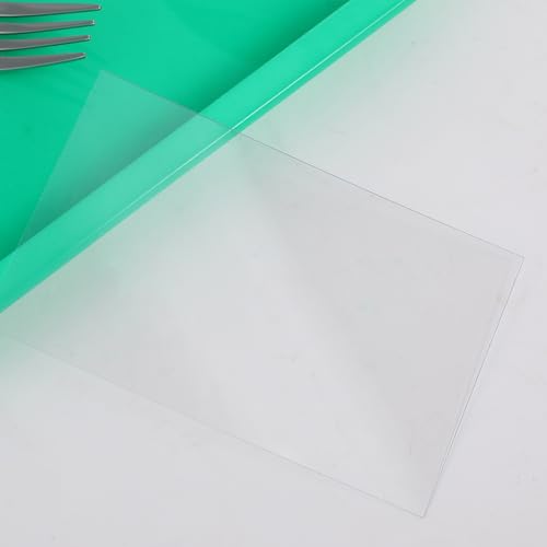 Xthrotsenk Transparent Cake Cream Scraper Plastic Cake Scraper 15 Pcs
