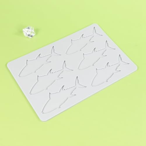 Fish Chocolate Silicone Mold Hollow Decoration DIY Cupcake Cake Mould Candy Chocolate Tools Baking Party Supplies (D_ Fish) - size: D_ Fish