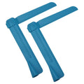 uxcell 2Pcs Adjustable Cake Scraper Adjustable Cake Smoother Dark Blue - color: Dark Blue